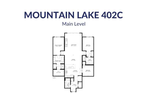 Mountain Lake 402C in Big Sky, Vereinigte Staaten von Amerika