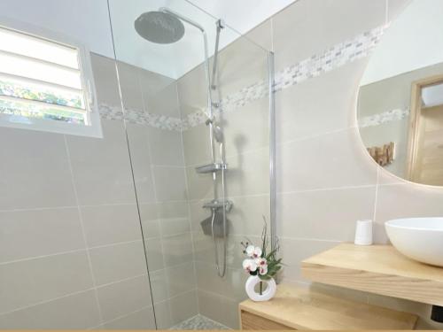 Vannituba, Villa La Belle Capresse in Terre-de-Haut