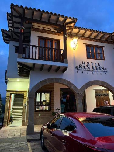 Exterior view, Hotel San Luis Sachica ng in Villa De Leyva