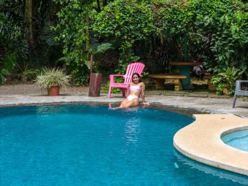 Swimming pool, Hotel Sun Sun Lodge in Suburbs