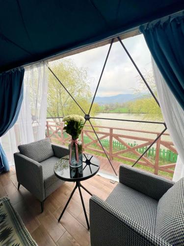 Vistas, Chadir yurd glamp in Ismailli