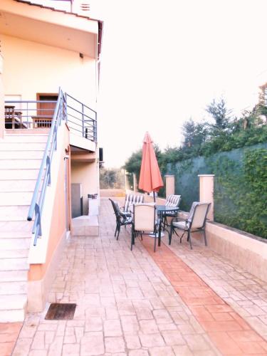 A szálláshely kívülről, Georgios Apartments in Kassandra