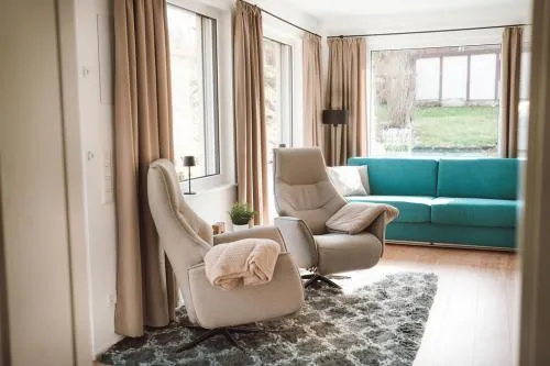 Gemütliches Ferienhaus "Glück" mit Gartensauna - Ideal für Familien & Paare in Ziegenrück, Deutschland
