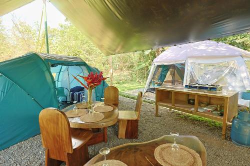 virtuve, Camping Finca Planeta Sano in Naranjito