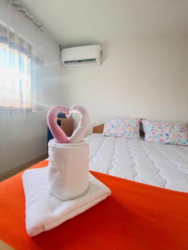 1 double bed