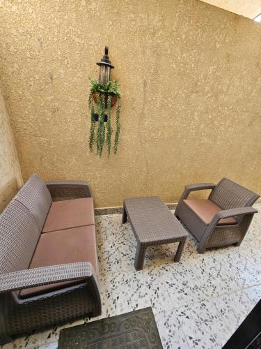 New, Spacious, Boho 3BR 140sqm Smart Entry Apartment with Private Terrace, Riad (foto 6)
