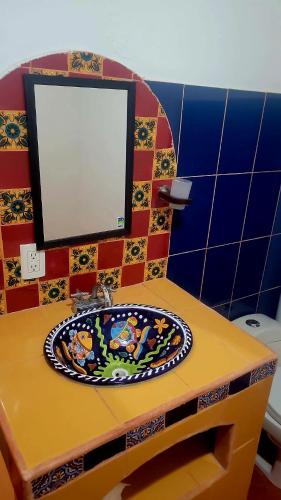 Fürdőszoba, Casita Paraiso Escondido in Penita de Jaltemba