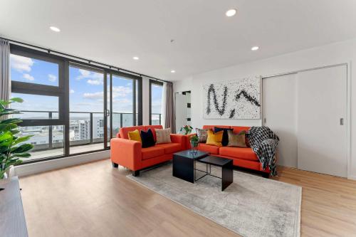 Modern Penthouse 3 Bed & 2 Bath-Skytower View-Pool, Auckland (fotografie 8)