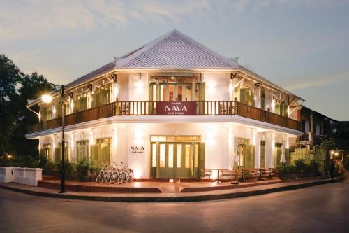 Hotelli välisilme, Nava Luang Prabang Hotel near Der Tempel Vat Pak Khan Khammungkhun