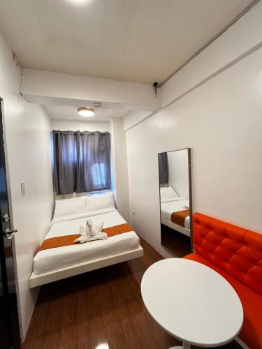 1 double bed