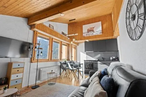 Superbe studio avec une vue magnifique in Leytron, Schweiz