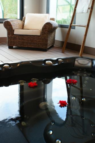 Gyógyfürdő, Hotel Eskualduna Chez Katina in Saint Martin D'Arrossa