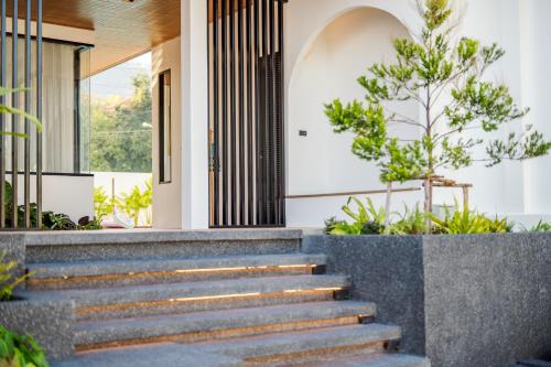 Garden, Black Rocher Poolvilla Huahin near Hutsadin Elephant Foundation