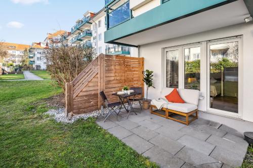 TRABER APARTMENTS Studio Kaffee Terrasse & Parken in Leipzig, Deutschland