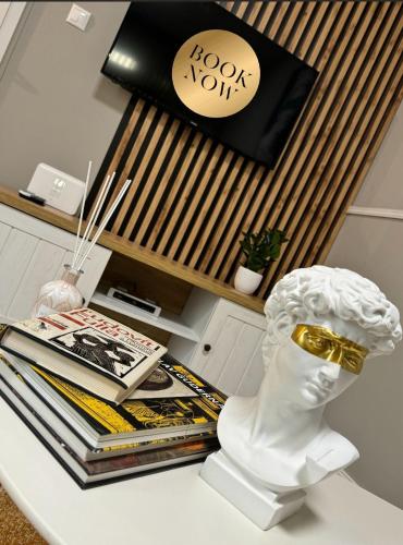 Luxury design apartment in downtown centre with free parking