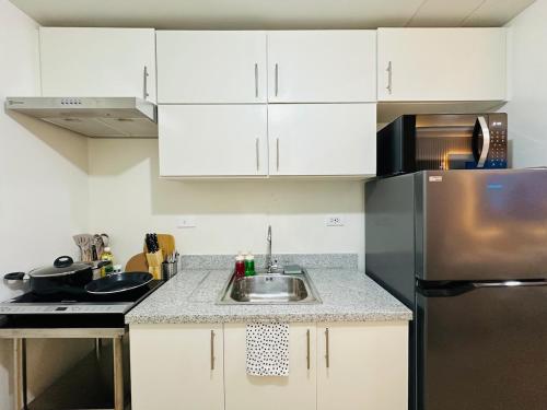 24 négyzetméteres, 1 hálószobás Apartman 1 fürdőszobával San Francisco területén (Getaway Haven @ Southwoods, Biñan w/ Fast Internet) in Binan