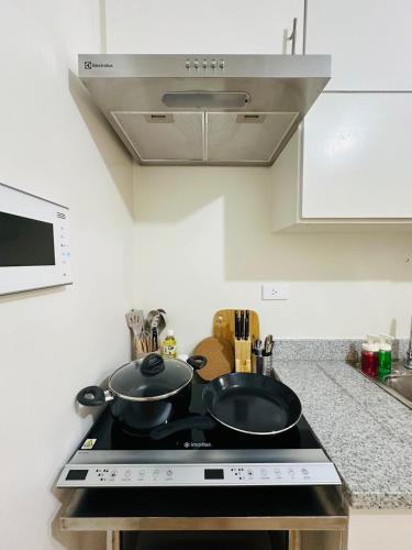 24 négyzetméteres, 1 hálószobás Apartman 1 fürdőszobával San Francisco területén (Getaway Haven @ Southwoods, Biñan w/ Fast Internet) in Binan