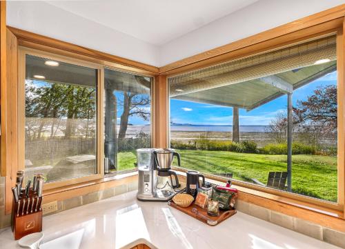 Hotelli välisilme, Sunny Blue Beach House in Lummi Island