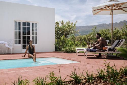 陽台/露台, Adara Palmiet Valley Luxurious Boutique Hotel  in 帕阿爾