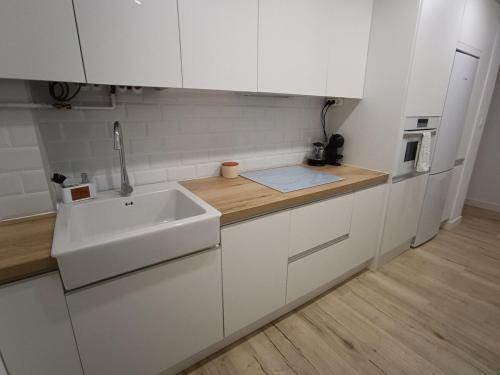 virtuve, Apartamento reformado cerca de Cabarceno in Pomaluengo