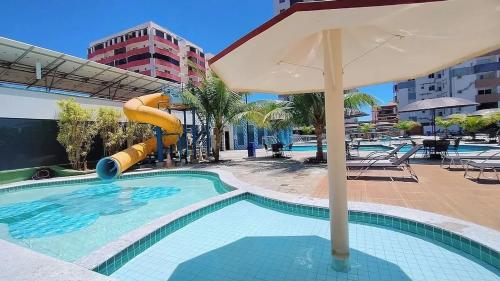 Swimming pool, Apartamentos Aquarius Flat in Caldas Novas