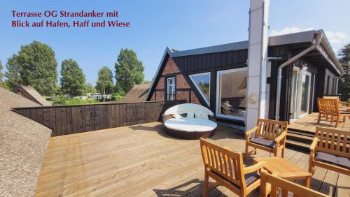 Rõdu/terrass, Strandanker in Monkebude