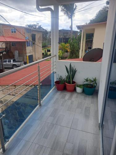 Balkons/terase, Apartamento en La Colina in Guateque