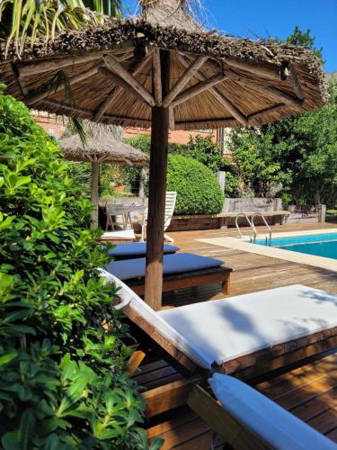 Peldbaseins, Valeria House Rental Suites in Valeria Del Mar