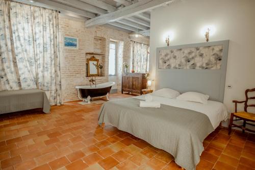 La Chambre Bleue gîte à louer Lauzerte