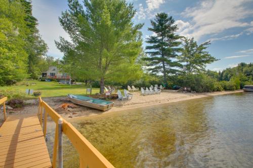 Panther Pond Cabin with 200 Ft Sand Beach and Dock - main image