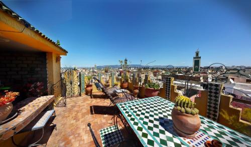 발코니/테라스, Riad Atika Mek in 메크네스