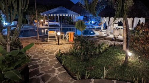 泳池, Private Villa Watamu in 華塔木