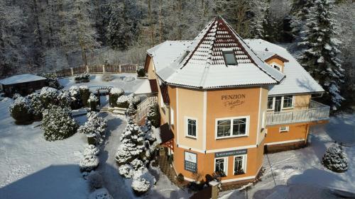 Viesnīcas āriene, Penzion Pohoda Sokolov in Svatava