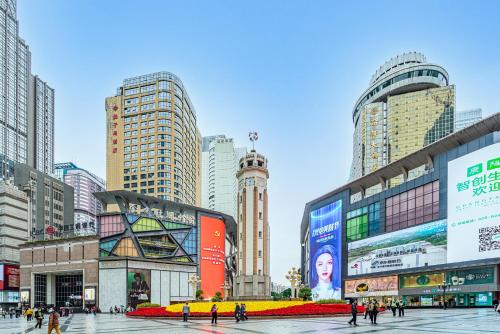 丽呈君顿酒店重庆解放碑步行街洪崖洞店, Čchung-čching