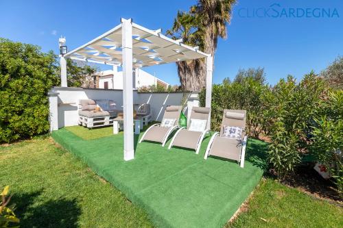 ClickSardegna Villa dei Limoni with pool close to the beach