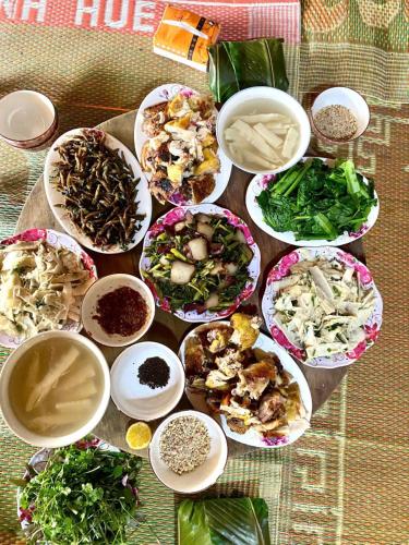 Food and beverages, Nghia Ban Lien Homestay in Bac Ha (Lao Cai)