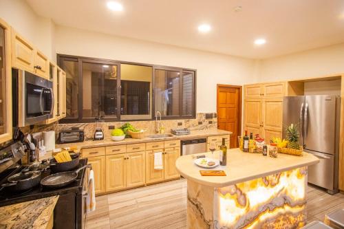 Open space concept that allows for multiple places to hang out