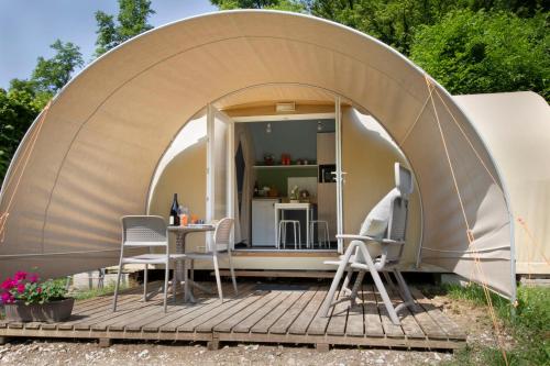 A szálláshely kívülről, Lodge Holidays - Camping Gajole in Arsie