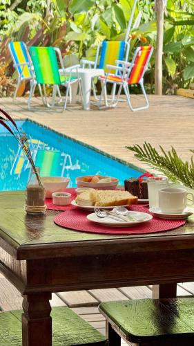 อาหารและเครื่องดื่ม, Mangará Hostel e Hospedaria (Mangara Hostel e Hospedaria) in หาดโบเนเต