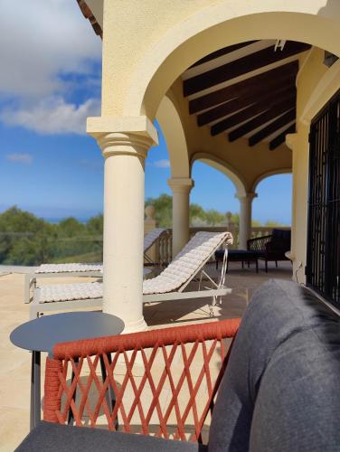 Balcony/terrace, Casa Luna Blanc in Muntanya de la Sella