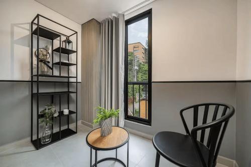 Apt in el Poblado, walkable area with parking 215, Medellín (fotografie 4)