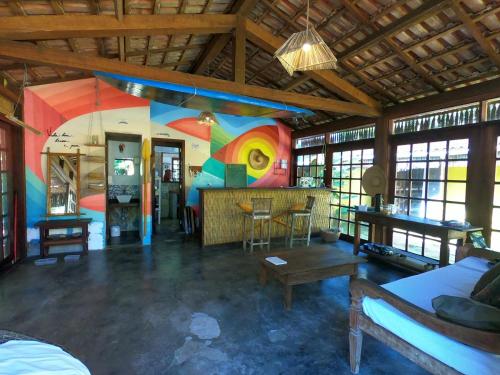 ล็อบบี้, Mangará Hostel e Hospedaria (Mangara Hostel e Hospedaria) in หาดโบเนเต