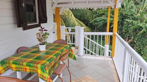 Balcony/terrace, Le Bon Logis du Carbet in Capesterre-Belle-Eau