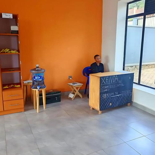 Lobby, Xenia house in Kigali