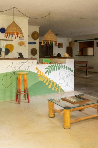 ล็อบบี้, Sambaqui Hostel in หาดโบเนเต