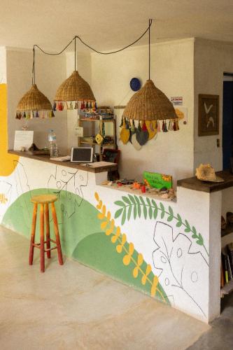 ล็อบบี้, Sambaqui Hostel in หาดโบเนเต