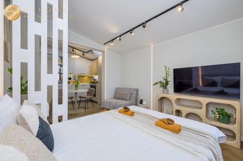 Cozy Old Town Apartment with Free Parking, AC & Kitchen, Tallinn (fotografie 8)