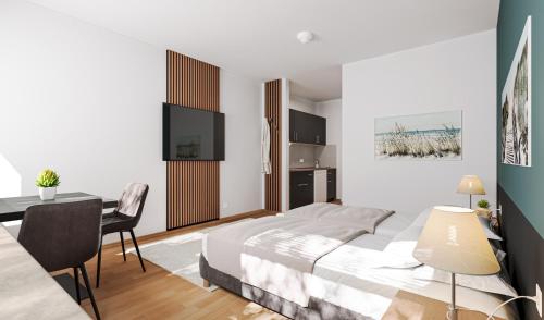 WzW Apartments - Wohnraum zum Wohlfühlen (WzW Apartments - Wohnraum zum Wohlfuhlen) in นอยบรานเดนบวร์ก