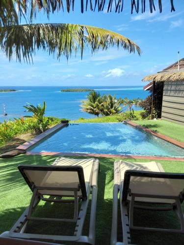 Kilátás, Faré Mahi Mahi (Fare Mahi Mahi) in Uturoa