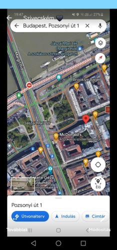 Pozsonyifirst privat rooms Margit bridge 2